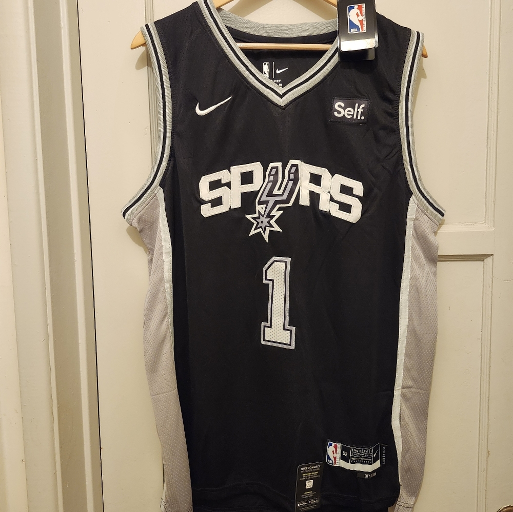 Men's jersey, #1 Victor Wenbanyama, San Antonio Spurs.